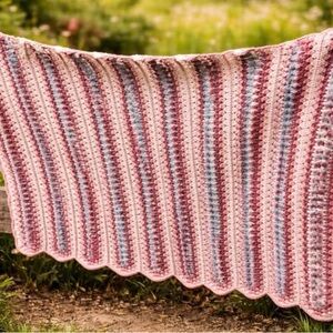 Handmade Afghan 4 x 3